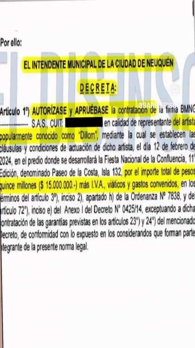 Escándalo en Neuquén por la Fiesta Nacional de la Confluencia 