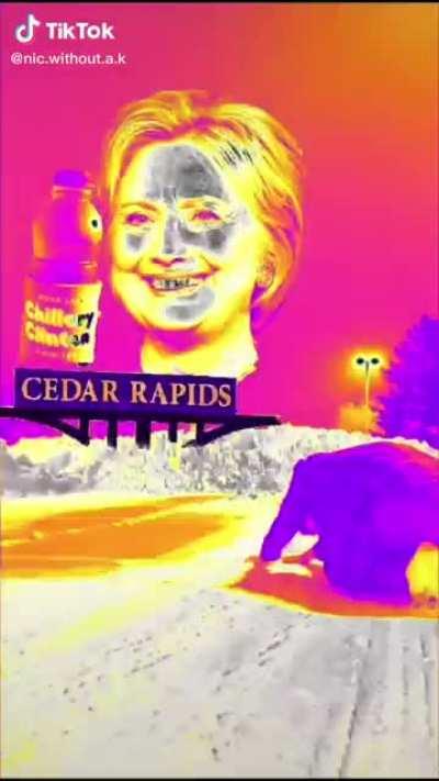 Bow down to Chillary, the god of chilling