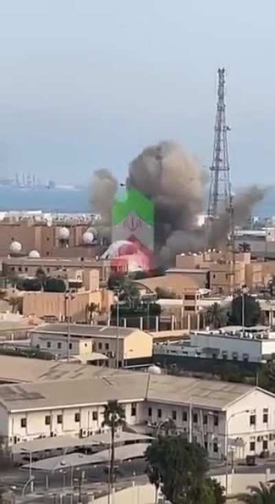 Iranian Shahed attacks US radar in Bahrain