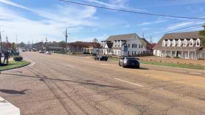 Ecoboost crashes leaving car cars and coffee