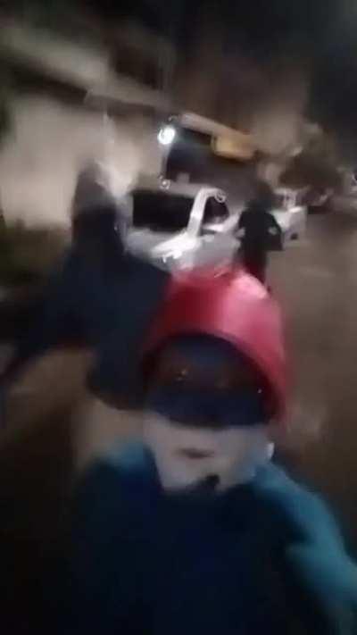 The smurfs have been hit by russian artillery