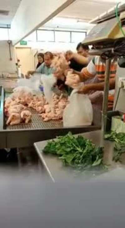 Chickens sold out within 5 minutes