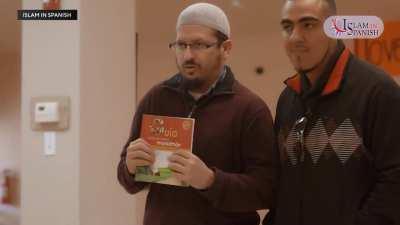 Islam continues to grow in the Latino community in the US. MashAllah!