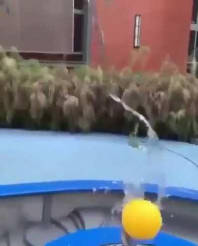 Effects of laminar flow and surface tension on spheres