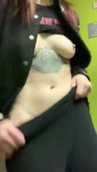 Caught Masturbating in Public