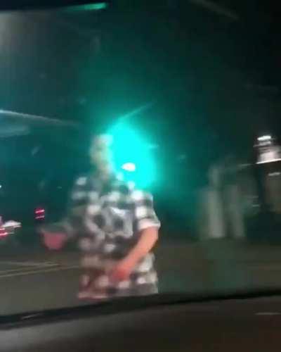 More like idiots on cars