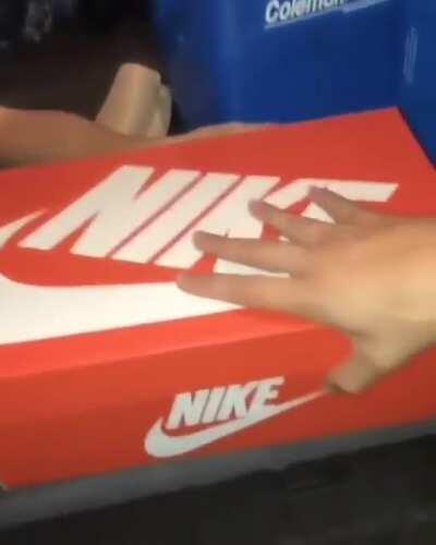 Made a mess on my brand new NIKE SMH :(