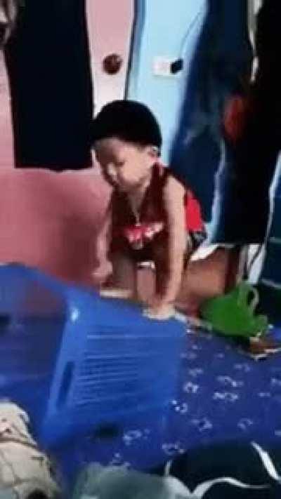 He thought he was on to something too