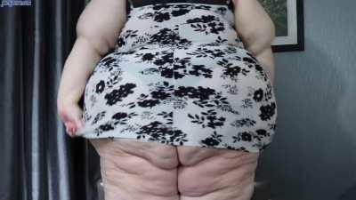 Struggling Into Old Lingerie