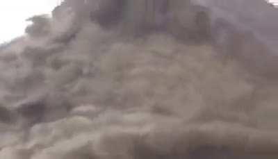 Dam spillways opening after flashfloods in Pakistan