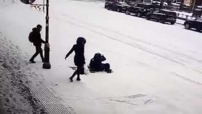 HMC while I cross the ice road!