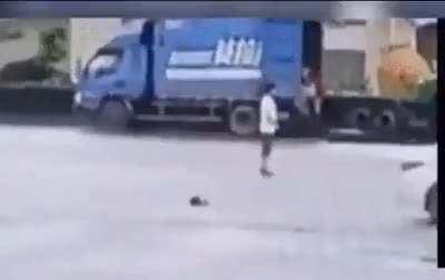 He didn’t even move