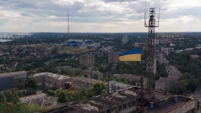 This is Mariupol. Just to put things into perspective for non-Ukrainians