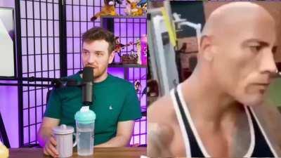 Too much meat on Garnt's mouth