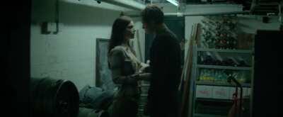 Topless scene in the movie 'Romans' (2017)