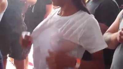 Booze Cruise Wet T-shirt contest