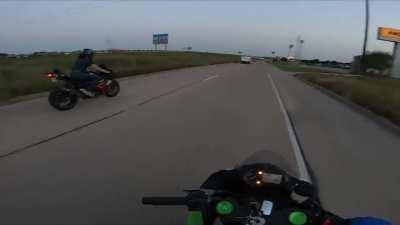 What happens when I break too strong after a wheelie?