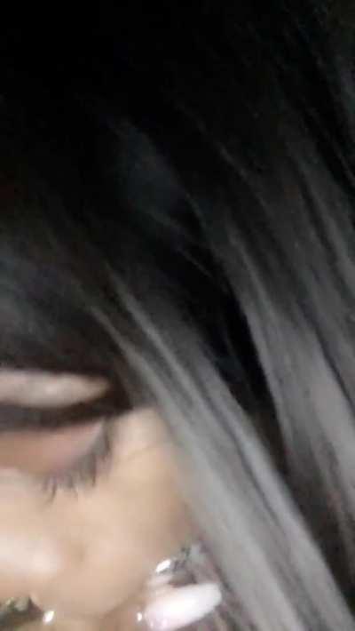 Ebony Throats It 🍆💦😍 Message Me For Her O/Fans 🤑📁🔗