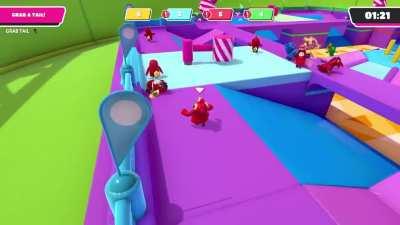 When it's team tag tail and your own team takes your tail :(