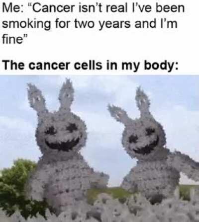 Cancer doesn’t agree