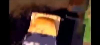 We're not aiming for the truck!