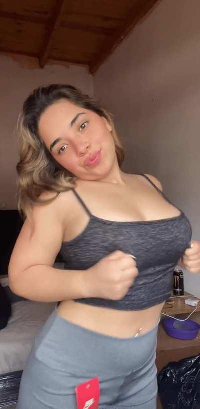 If you saw my big boobs in class would you ask for my phone number?[F18]				