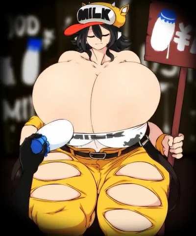 Cow milk on sale~ 🐮