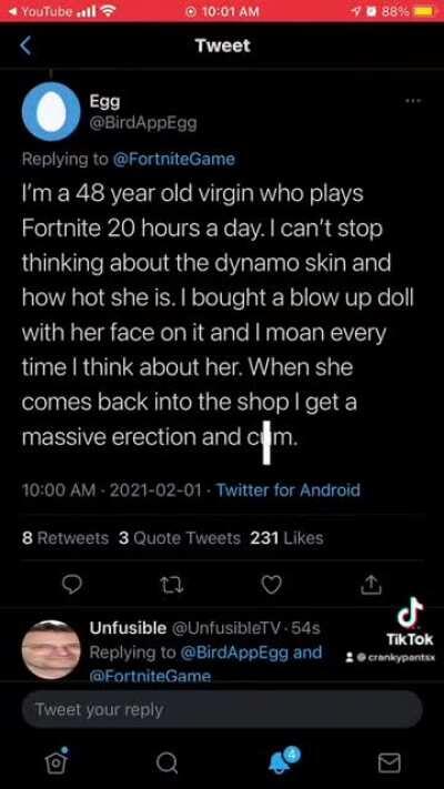 Bro somebody needs to jail this guy lmfao.