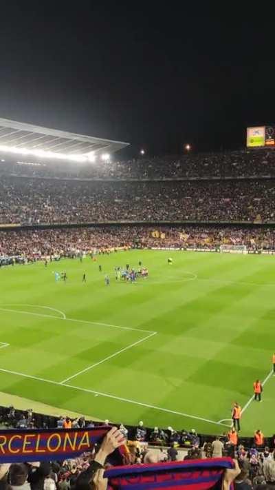 Cant del Barça - Final del partit
