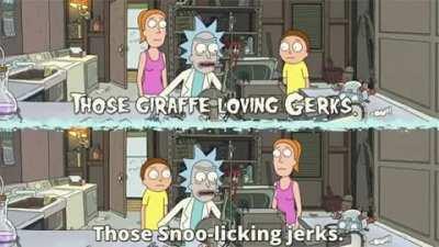 ImageRick and Morty get stuck in a gif loop.