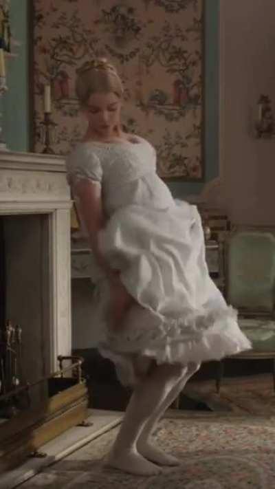 Letting Herself Breathe