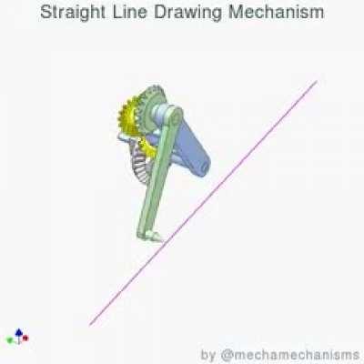 Straight Line Drawing Mechanism
