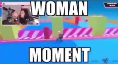 Woman moment