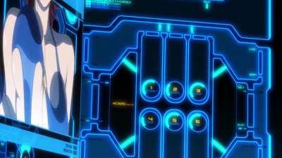 Nenene distracts Mao [Gundam Build Fighters: GM's Counterattack]