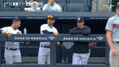 [Highlight] [Highlight] Oswald Peraza commits rookie-rookie violence on Louie Varland to collect his first career major league hit