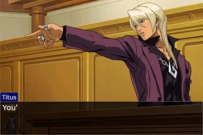 Me and my friends had an... interesting conversation at the server, so i turned it into an Ace Attorney meme.