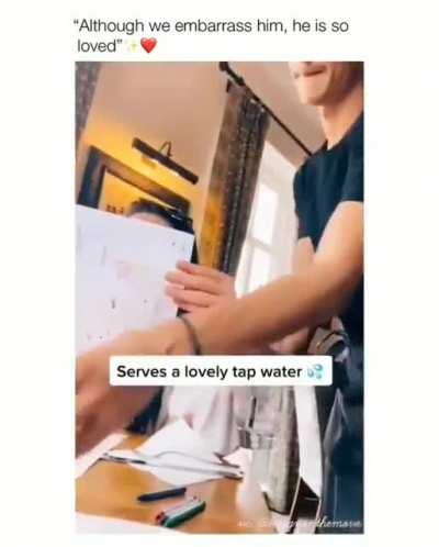 Dad proud of his son no matter what