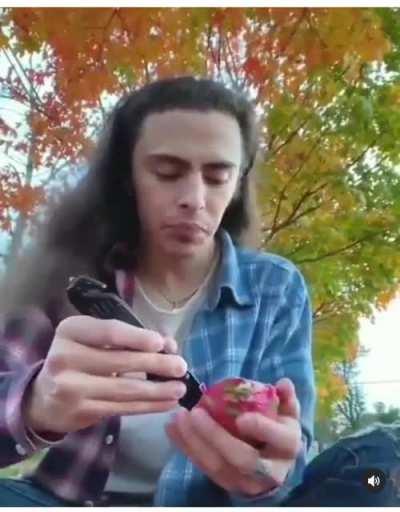 “Look how random and deep I can be. It’s your choice to be happy.”