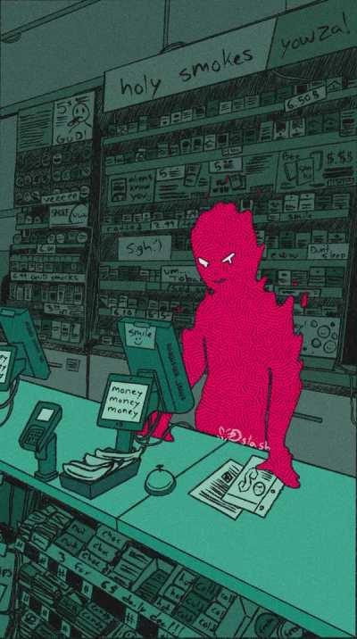 Just another work day [@dslash_art]