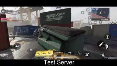 ADS Speed difference of the Outlaw between now and test server