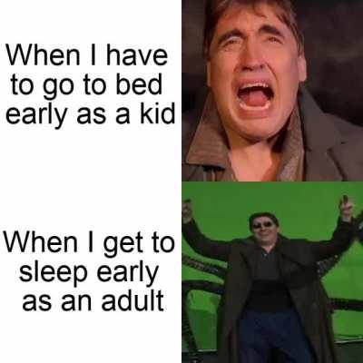 Doc Ock (Alfred Molina) Sad vs. Happy - Template in the comments!