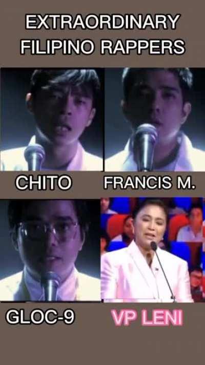 Mag-ingat-ingat ka nga't baka masindak Sapagkat nandito na si Leni, Chito, Kiko at si Gloc