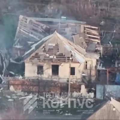 Multiple Russians exiting their vehicle get hit by an FPV drone, Russian dugouts and trenches get hit by powerful explosive drones.