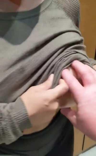 Finally let a male coworker cop a feel after happy hour