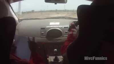 YOU'RE BREAKING THE CAR SAMIR