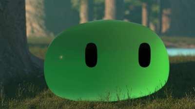 Slime STARE (blinks on mouse click)