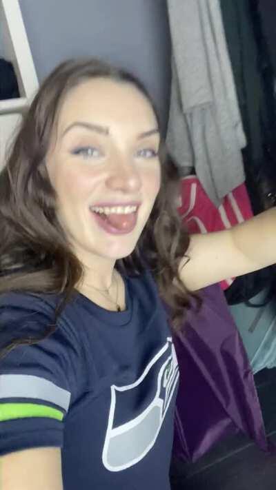 10 inches down the throat - no problem [OC][F]