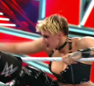 WWE Baddie Rhea Ripley Nip Slip Enhanced And Edited Video 📸