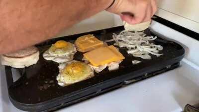 My perfect breakfast sandwich