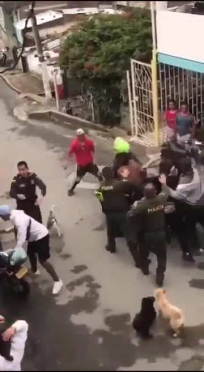 glimpse into a thief's farewell in south american communities